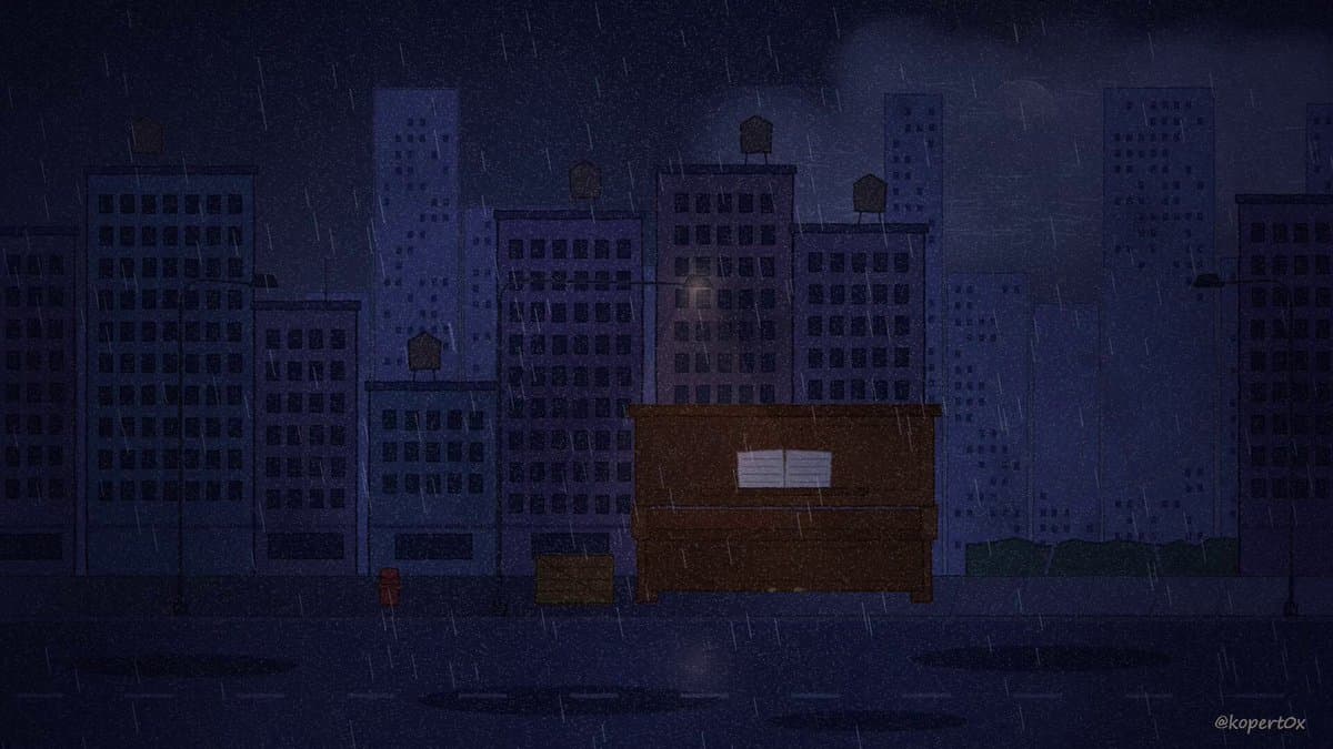 《The Last Piano》动画短片 提示词示例图