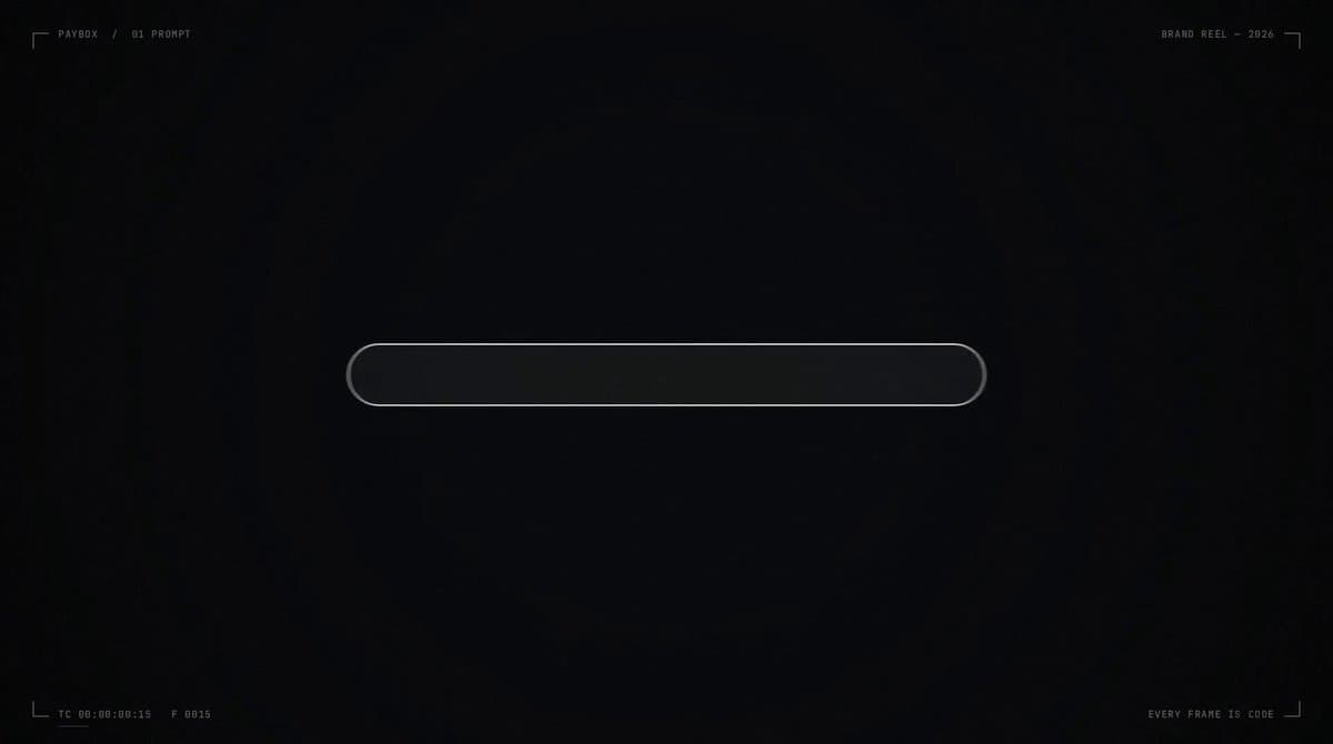 PayBox Logo Motion Design Prompt 提示词示例图