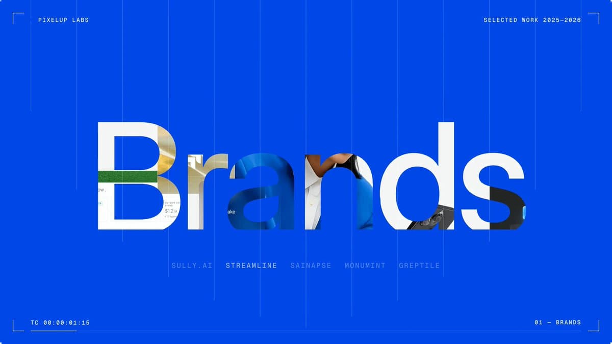 Pixel Up Labs Showreel Prompt 提示词示例图