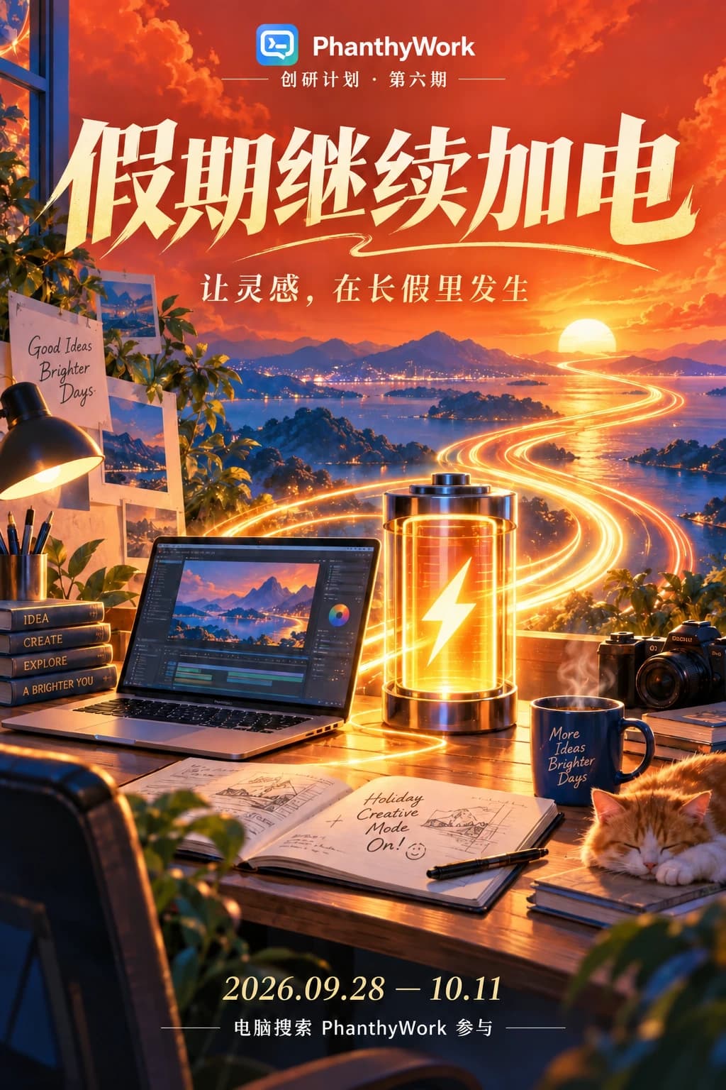 假期继续加电|创研计划第六期