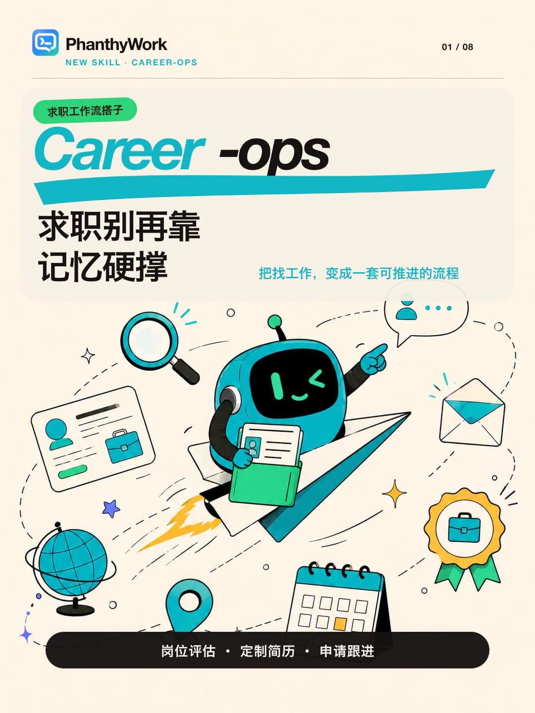 我把求职做成了一套工作流