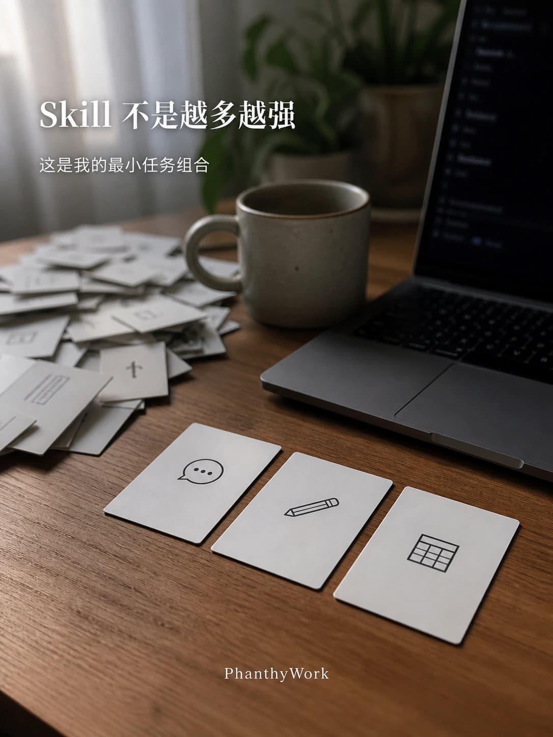 Skill 不是越多越强,这是我的最小任务组合