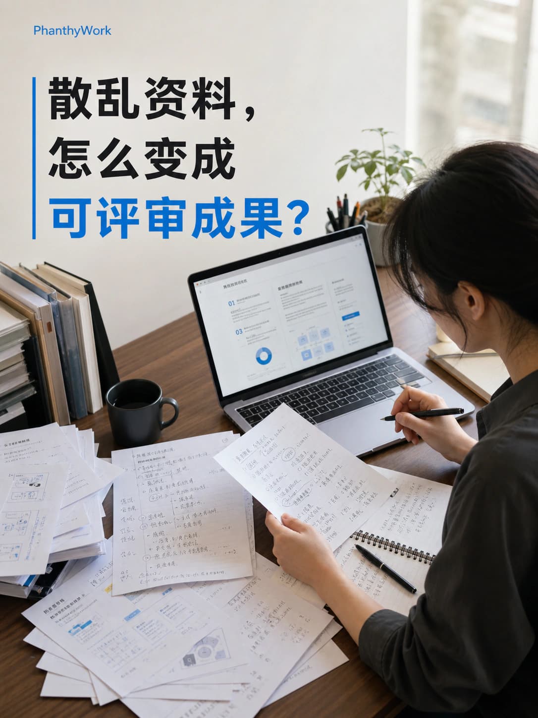 一位真实用户,怎么把散乱资料变成可评审成果