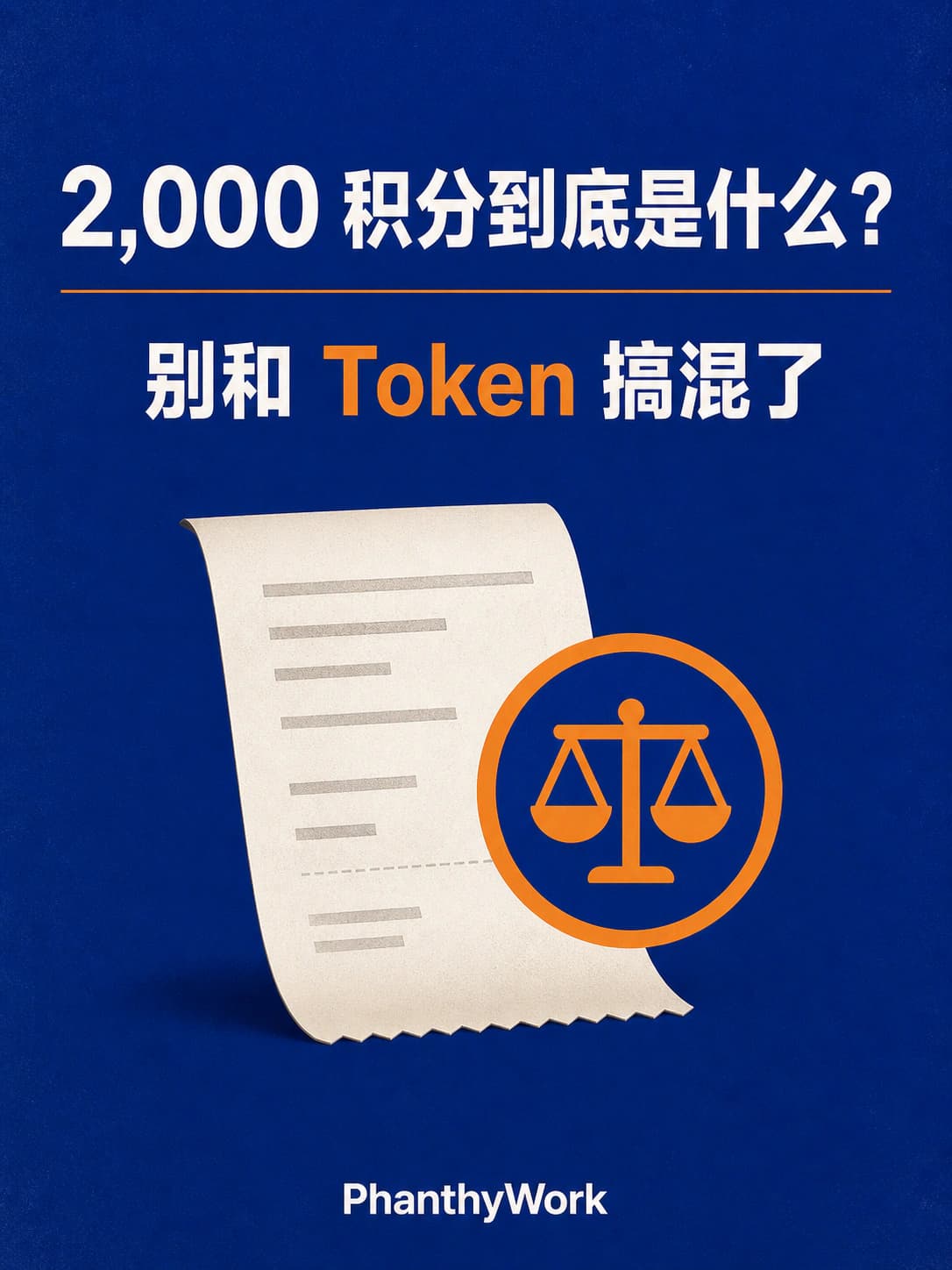 2,000 积分到底是什么?别和 Token 搞混了