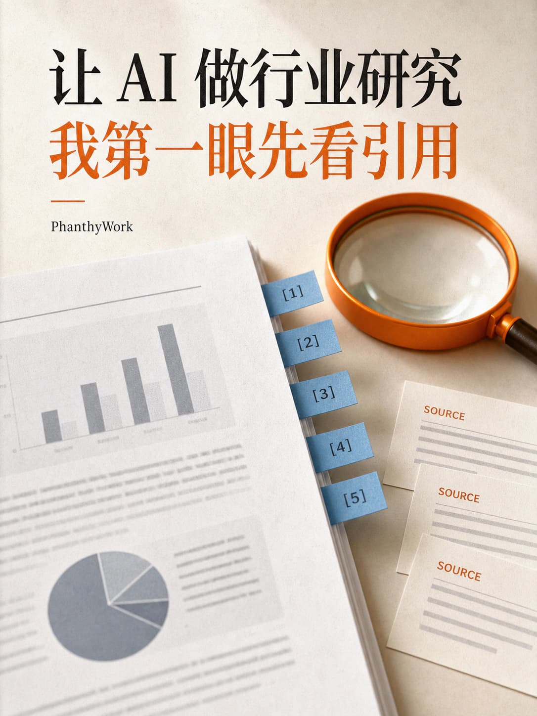 让 AI 做行业研究,我第一眼先看引用