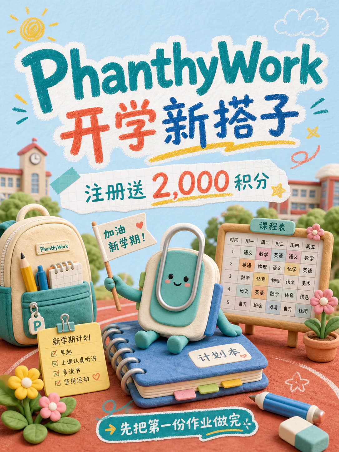 PhanthyWork 开学新搭子:先把第一份作业做完
