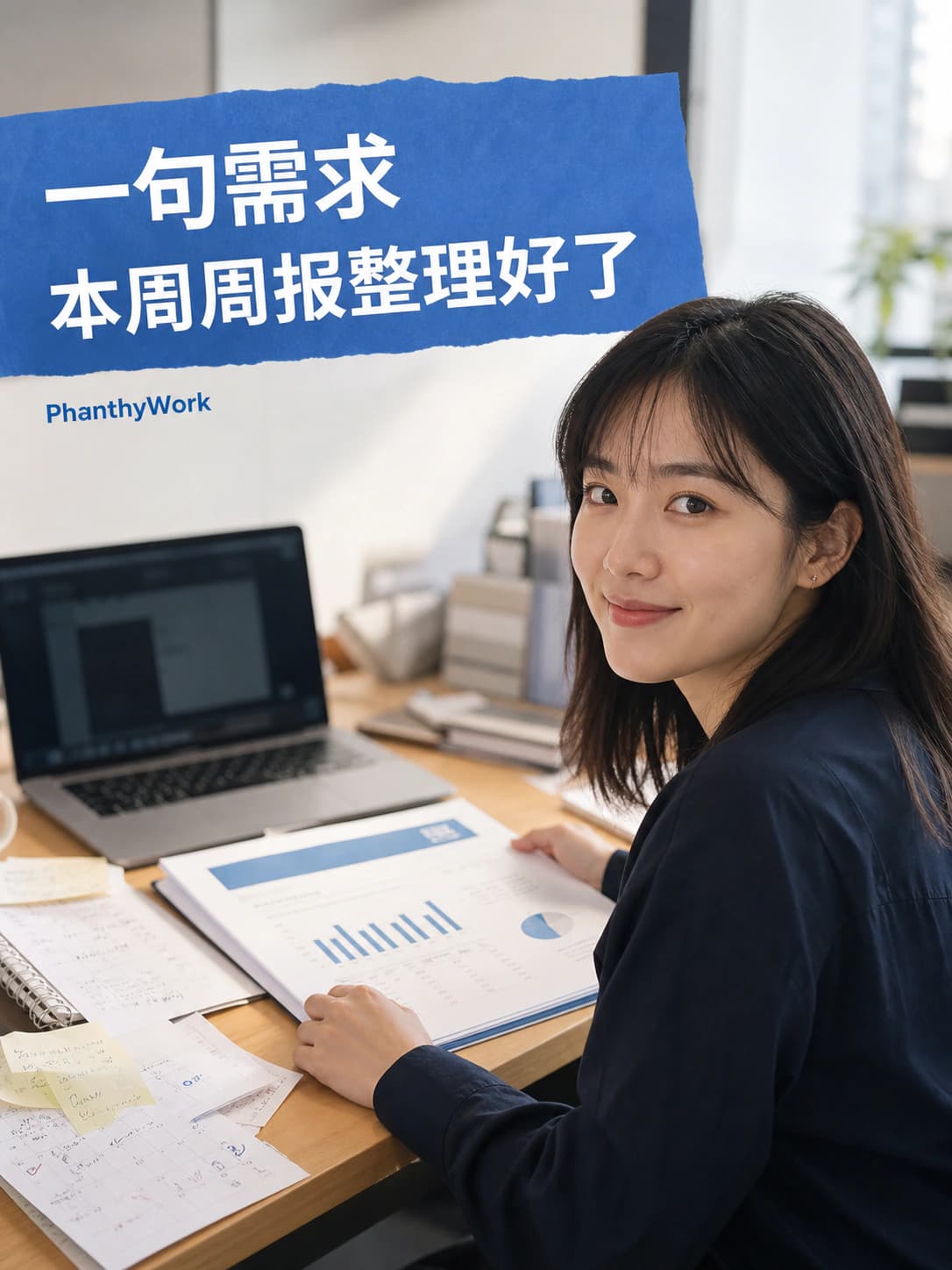 一句需求,把本周周报整理出来