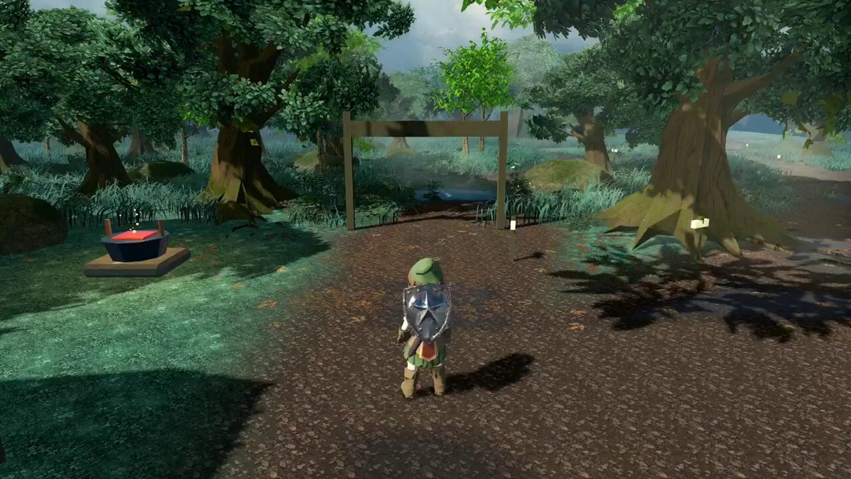 在 Godot 中复刻 Blender 视觉风格 提示词示例图