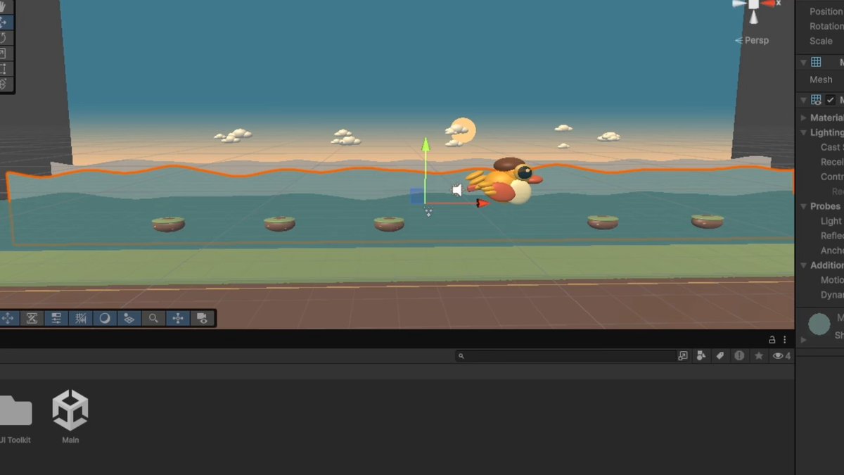 2.5D Flappy Bird 变体 提示词示例图