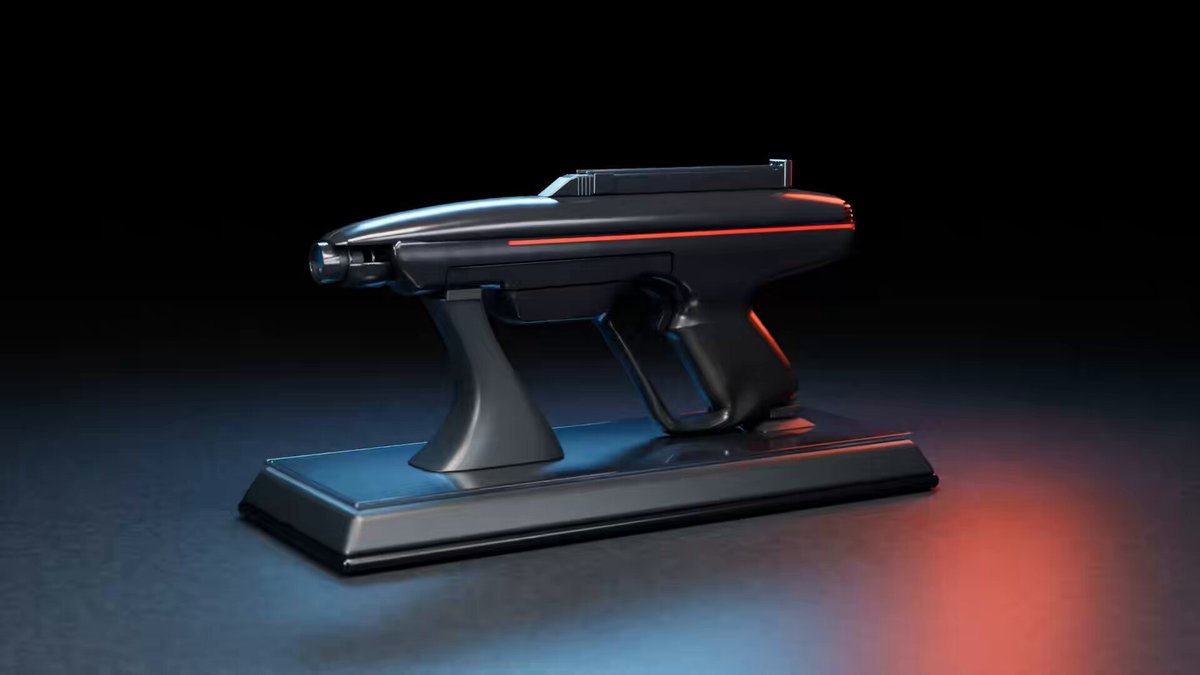 Lazer Tag StarLyte 3D 资产创建 提示词示例图