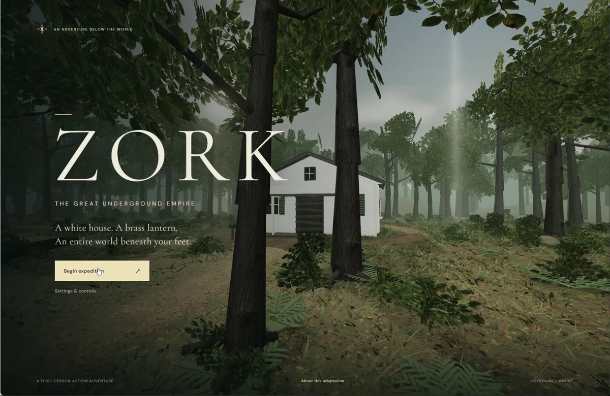 从 Zork 文字冒险到 3D 游戏 提示词示例图