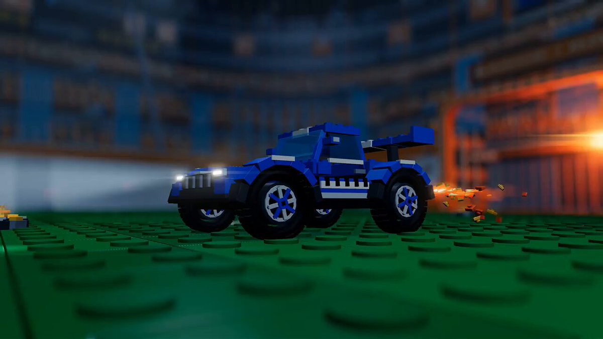 Rocket League LEGO Edition Prompt 提示词示例图